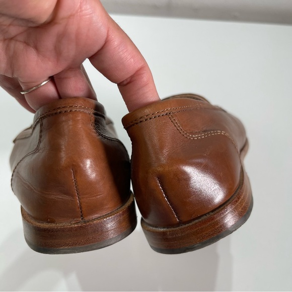 J. CREW Penny Loafer Leather Women Tan 9 H8200 Preppy Classic Casual Dress Shoes - Picture 6 of 6